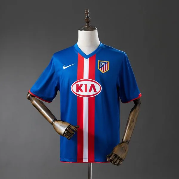 Camiseta de fútbol Atlético Madrid 2010/11 VISITANTE MANGA CORTA VERSION FAN